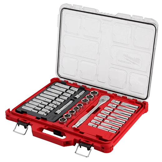 Set di Chiavi a Bussola e Cricchetto da 47 Pezzi – Attacco 1/2"