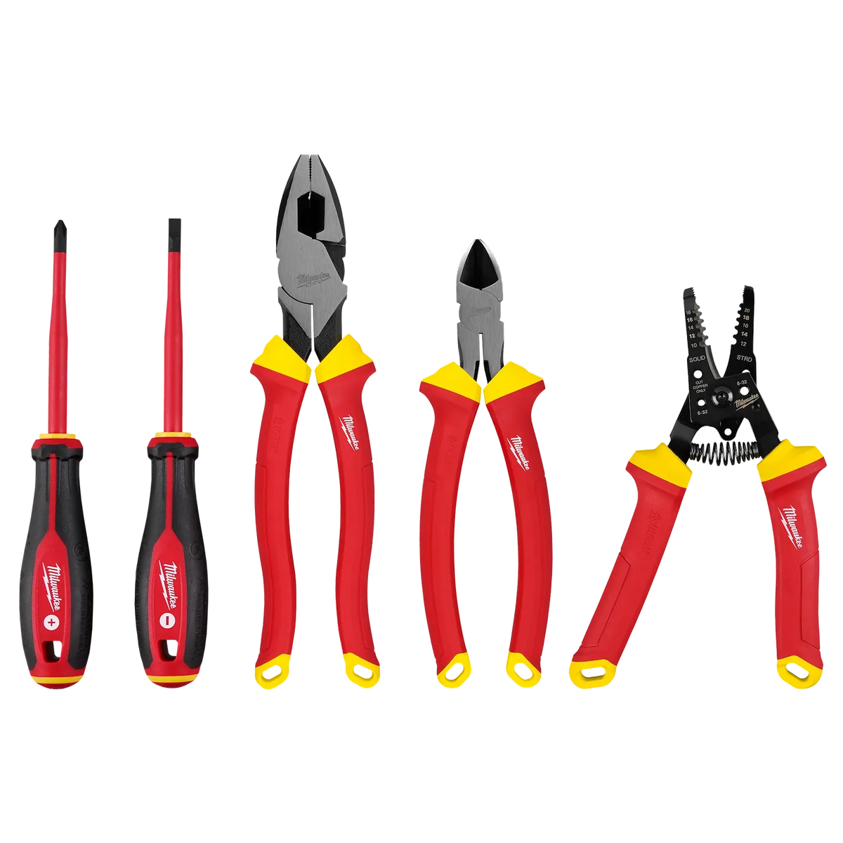Set di Utensili Isolati – 5 Pezzi – 1000V