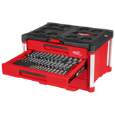 Set Cricchetto e Bussole 242 Pezzi con Valigetta PACKOUT™ a 4 Cassetti